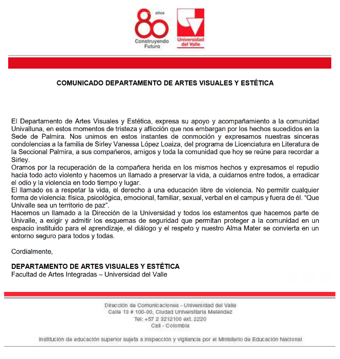 Convocatoria Monitorías Especiales