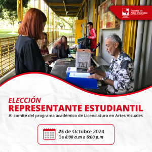 ELECCI&Oacute;N REPRESENTANTE ESTUDIANTIL